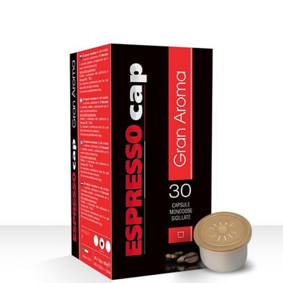 Immagine di 120 Capsule Termozeta Espresso Cap Gran Aroma (Cialde Caffè)