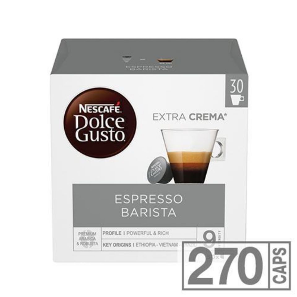 Immagine di 270 capsule Nescafé Dolce Gusto Espresso Barista con Spedizione Gratuita