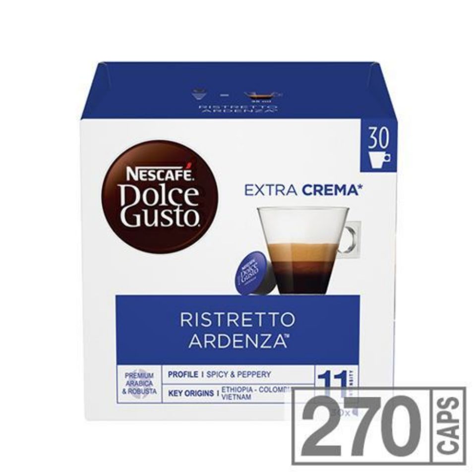 Immagine di 270 capsule Nescafé Dolce Gusto Espresso Ristretto Ardenza con Spedizione Gratuita