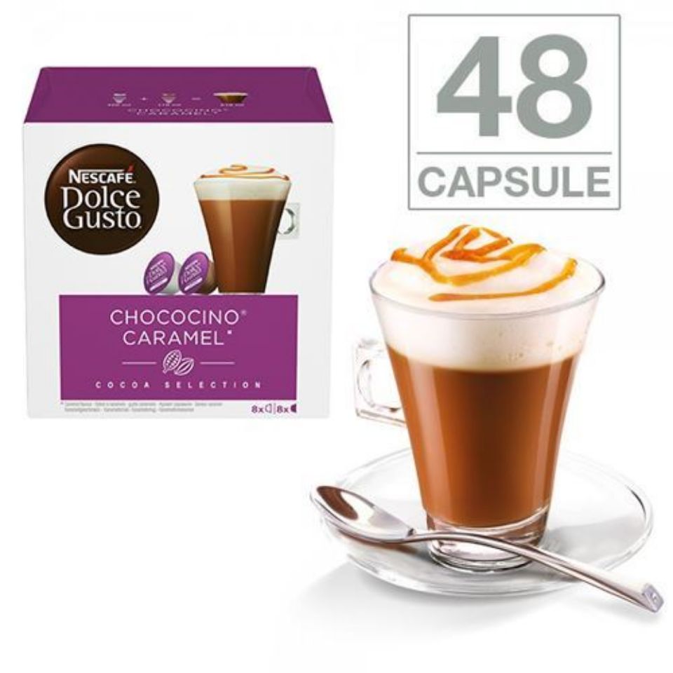 Immagine di 48 capsule Nescafé Dolce Gusto Choco Caramel