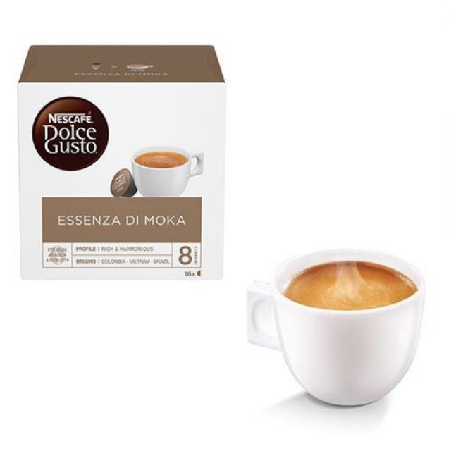 Visualizza i dettagli per 16 capsule Nescafé Dolce Gusto Essenza di Moka 16 capsule Nescafé Dolce Gusto Essenza di Moka