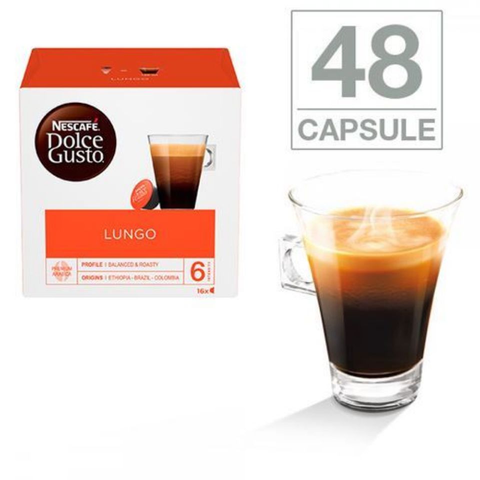 Immagine di 48 capsule Nescafé Dolce Gusto Caffè Lungo