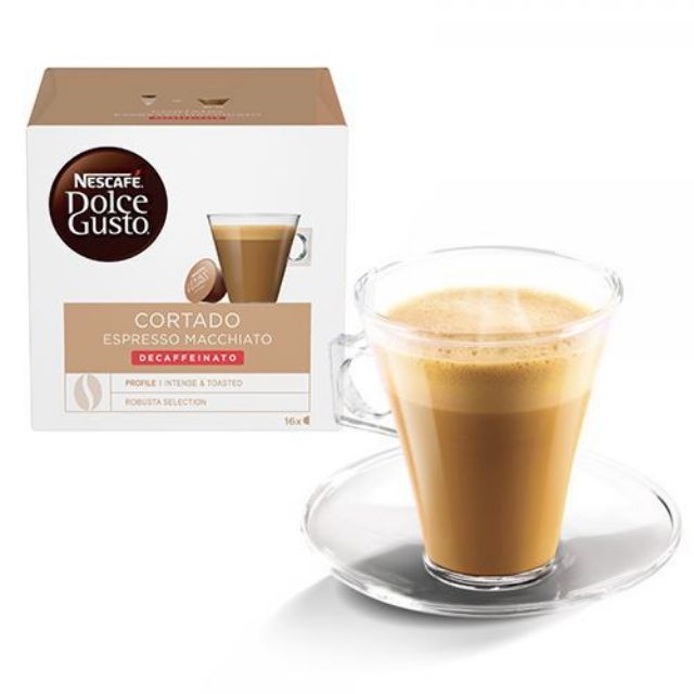 Visualizza i dettagli per 48 capsule Nescafé Dolce Gusto Cortado Dek 48 capsule Nescafé Dolce Gusto Cortado Dek