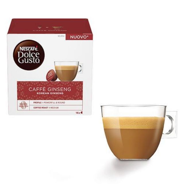 Visualizza i dettagli per 96 capsule Nescafé Dolce Gusto Caffè Ginseng 96 capsule Nescafé Dolce Gusto Caffè Ginseng