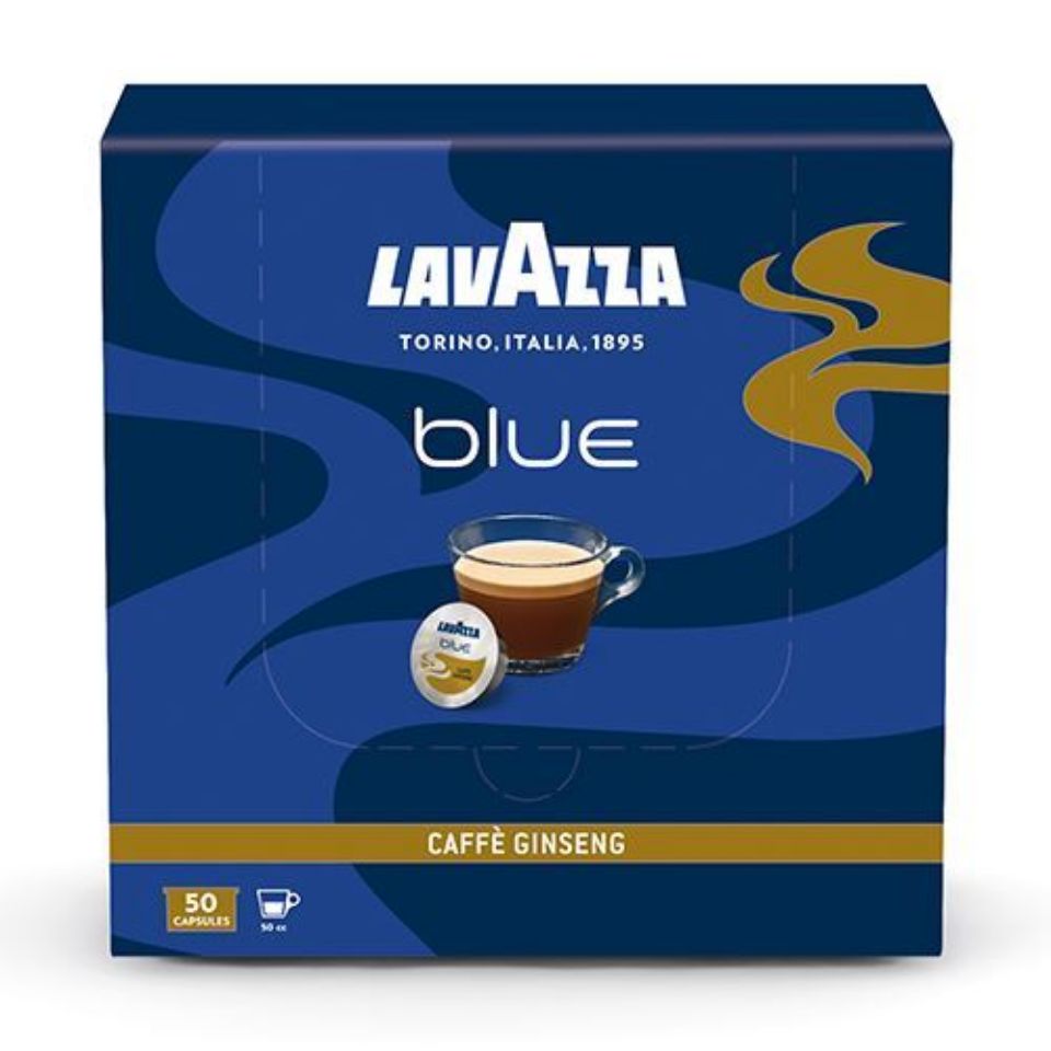 Immagine di 50 Cialde Caffè al Ginseng Lavazza Blue