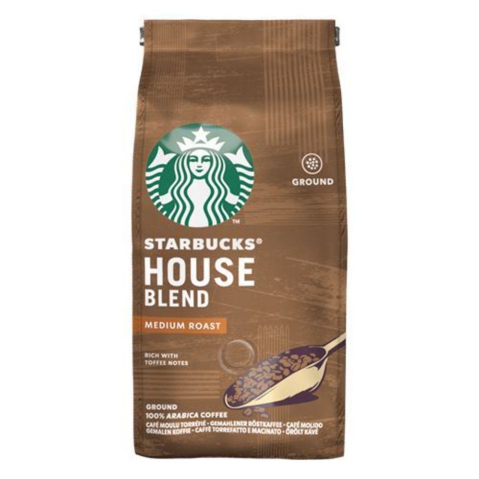 Immagine di Caffè macinato Starbucks<sup>&reg;</sup> House Blend, confezione da 200 g