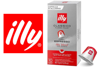 Visualizza i prodotti della categoria Capsule Illy Compatibili Nespresso Capsule Illy Compatibili Nespresso