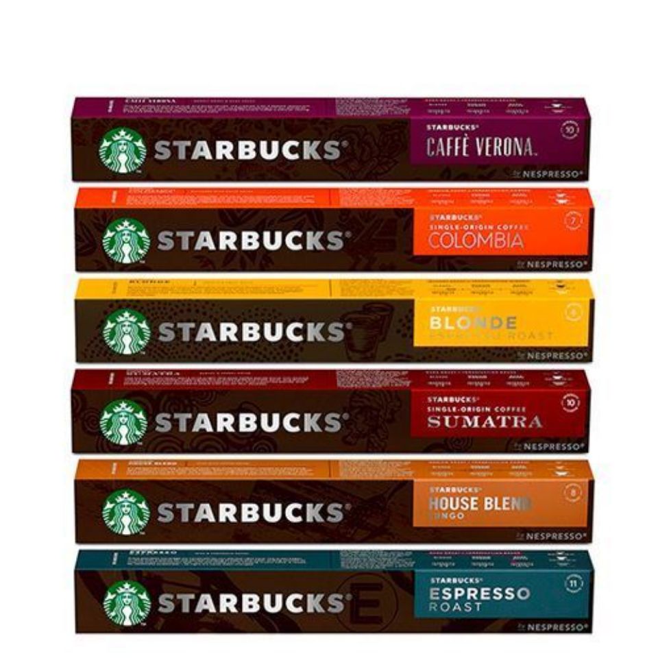 Immagine di KIT degustazione 70 capsule STARBUCKS by Nespresso Immagine di KIT degustazione 70 capsule STARBUCKS by Nespresso