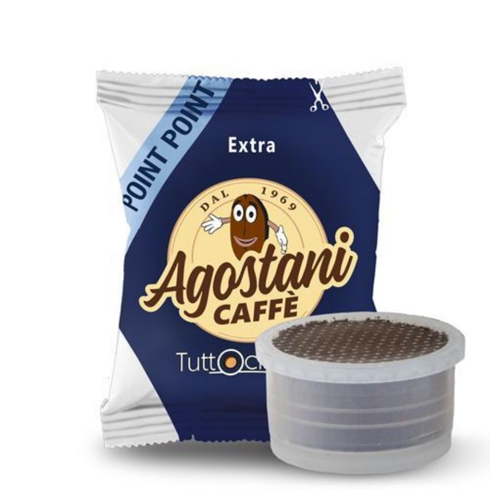 Immagine di 100 Cialde caffè Agostani EXTRA Compatibili Lavazza Espresso Point
