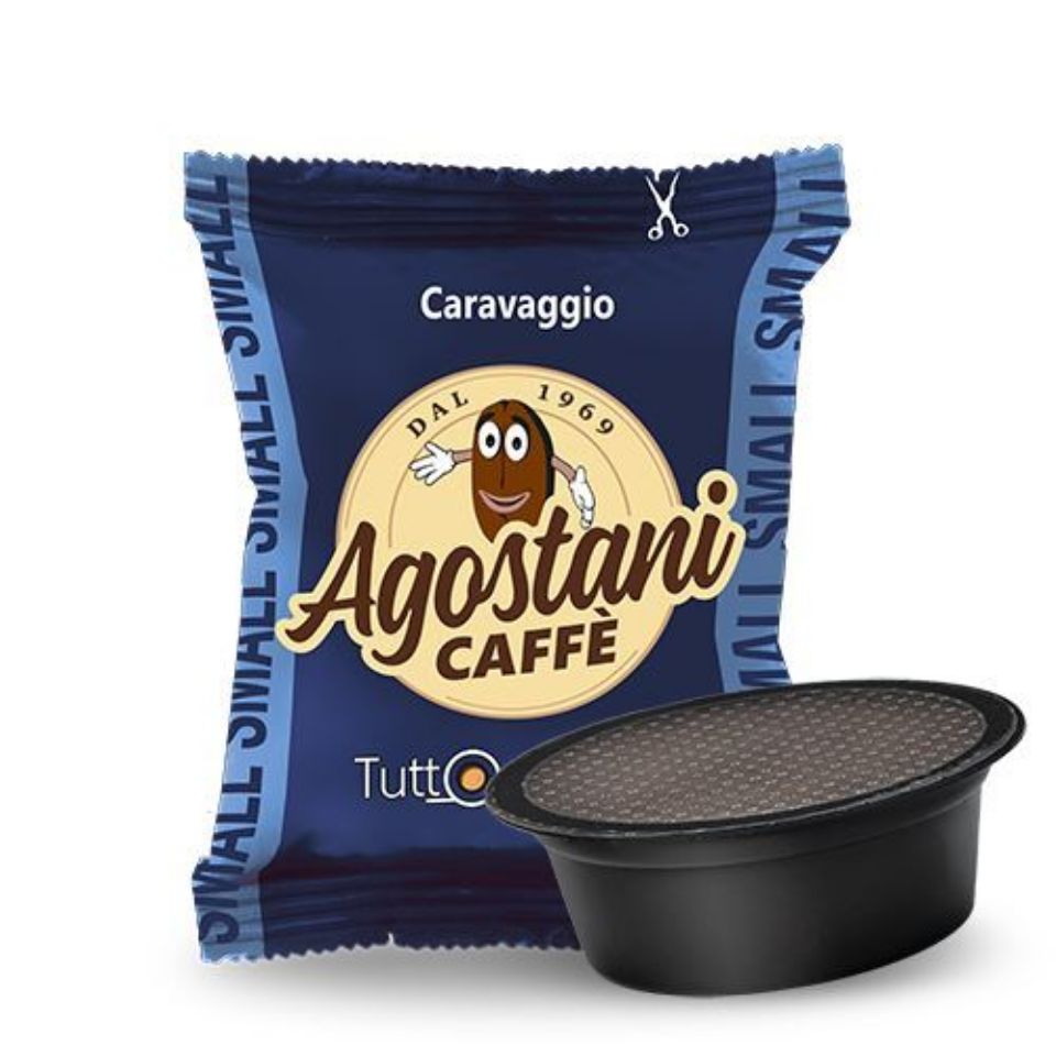 Immagine di 100 capsule Caffè Agostani SMALL Caravaggio compatibile Lavazza a Modo Mio