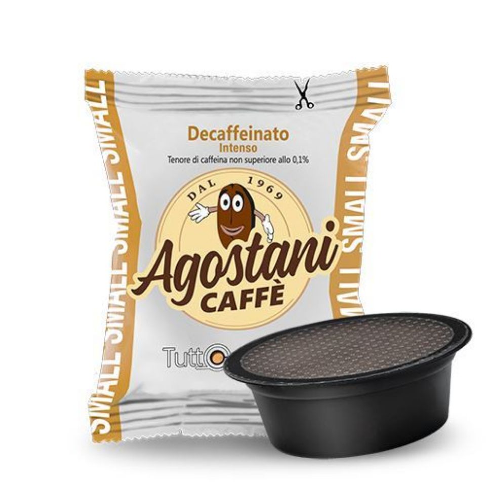 Immagine di 50 capsule Caffè Agostani SMALL Decaffeinato Intenso compatibile Lavazza a Modo Mio