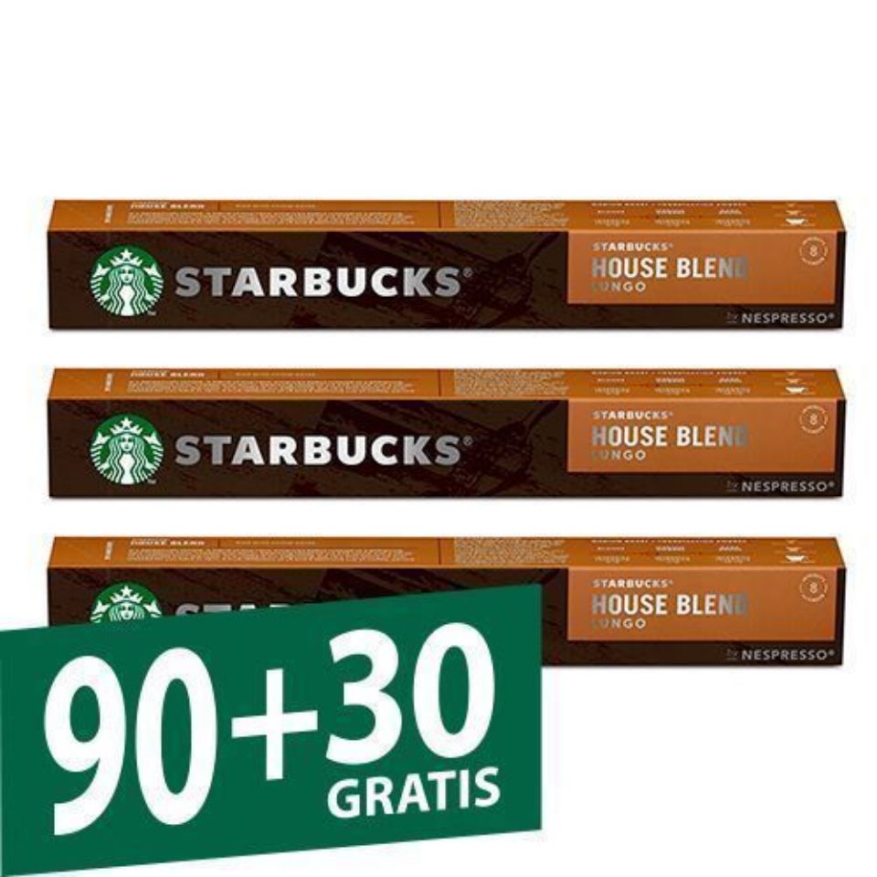 Immagine di 120 capsule STARBUCKS House Blend by Nespresso, per caffè lungo