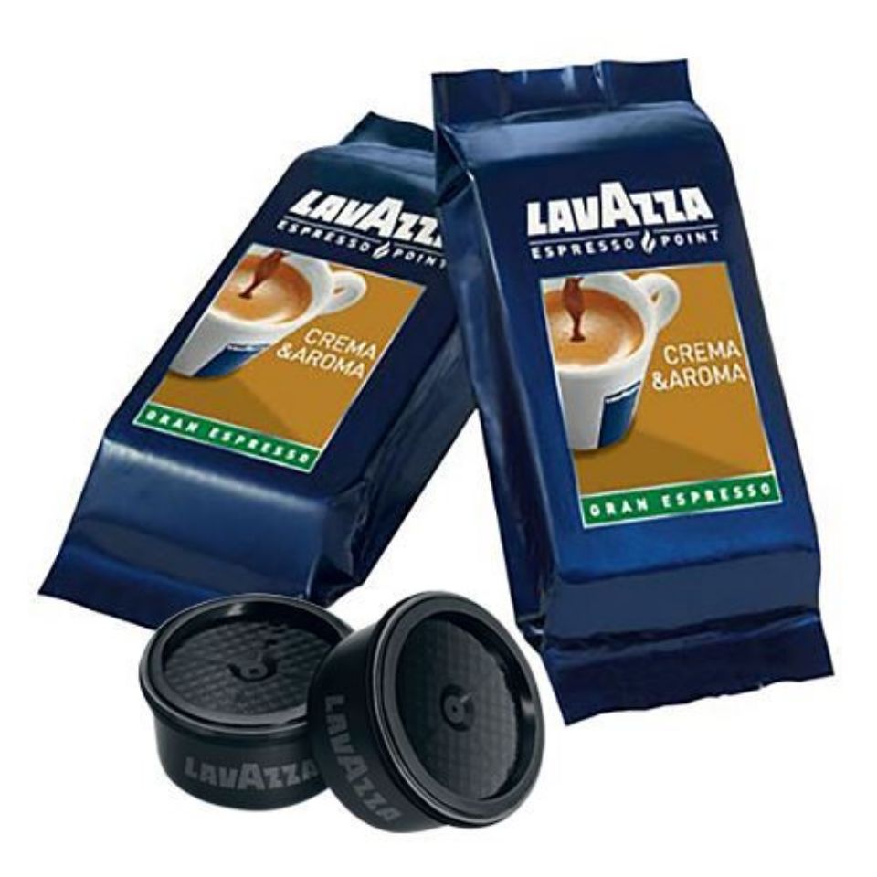Immagine di 100 capsule Lavazza Espresso Point Crema e Aroma Gran Espresso Lungo