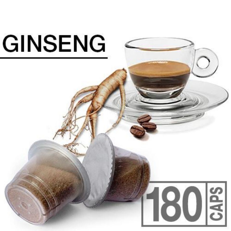 Immagine di OFFERTA LANCIO: 180 capsule Caffè Agostani BEST Ginseng compatibili Nespresso Spedizione Gratuita