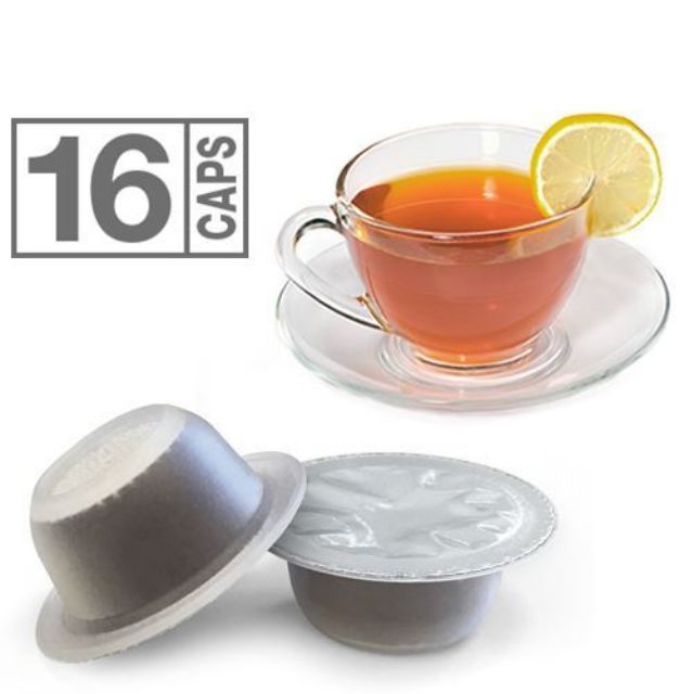 Visualizza i dettagli per 16 Capsule THE AL LIMONE compatibili Bialetti 16 Capsule THE AL LIMONE compatibili Bialetti