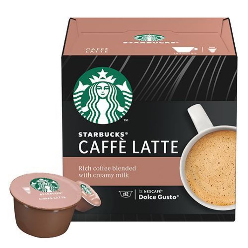 Immagine di 12 capsule STARBUCKS<sup>&reg;</sup> Caffè Latte by Nescafé<sup>&reg;</sup> Dolce Gusto<sup>&reg;</sup>