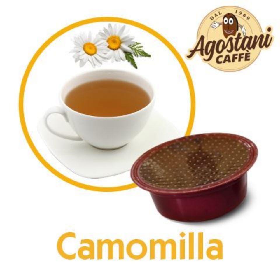 Immagine di 16 capsule camomilla Agostani SMALL compatibile Lavazza a Modo Mio