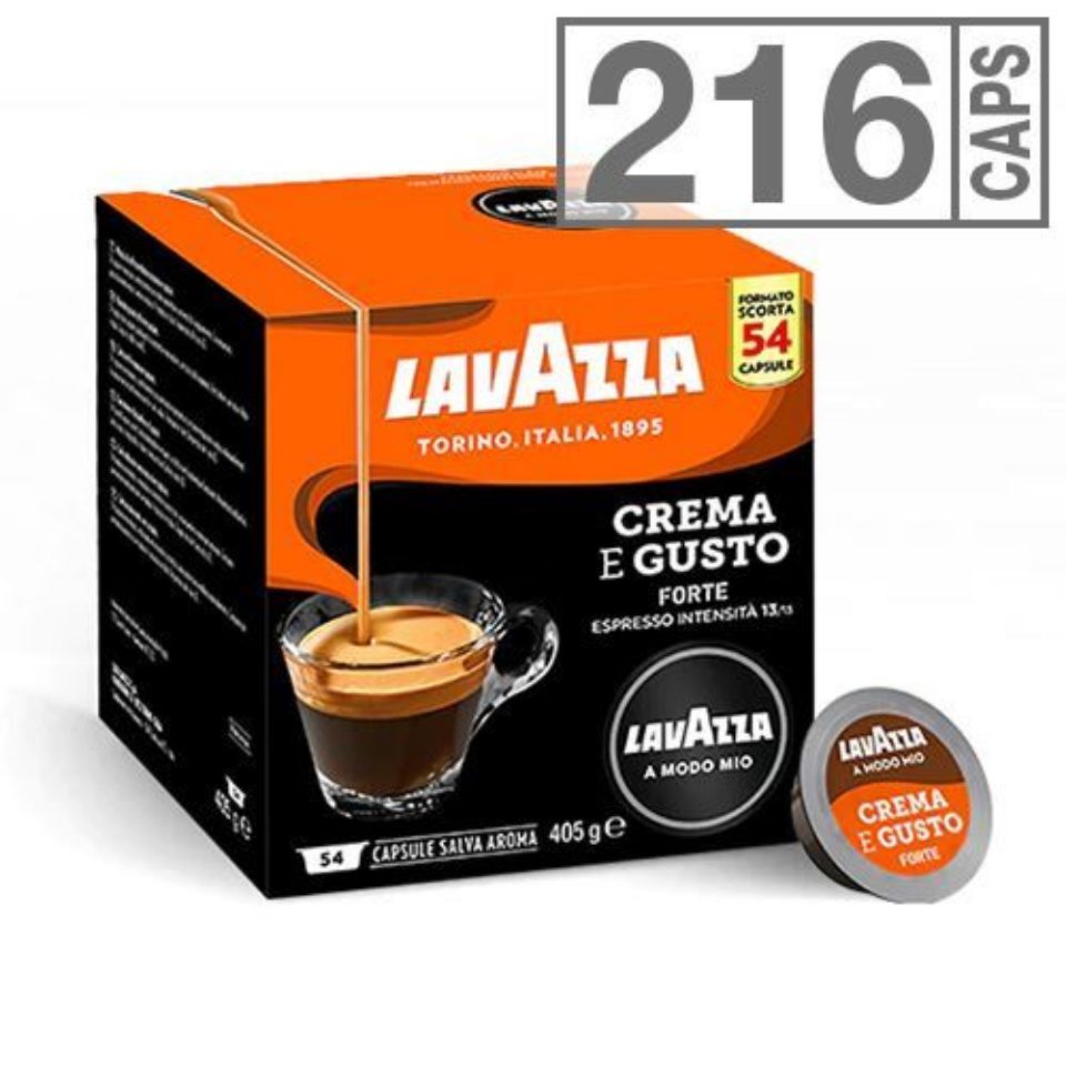 Immagine di 216 Cialde Lavazza a Modo Mio Crema e Gusto FORTE