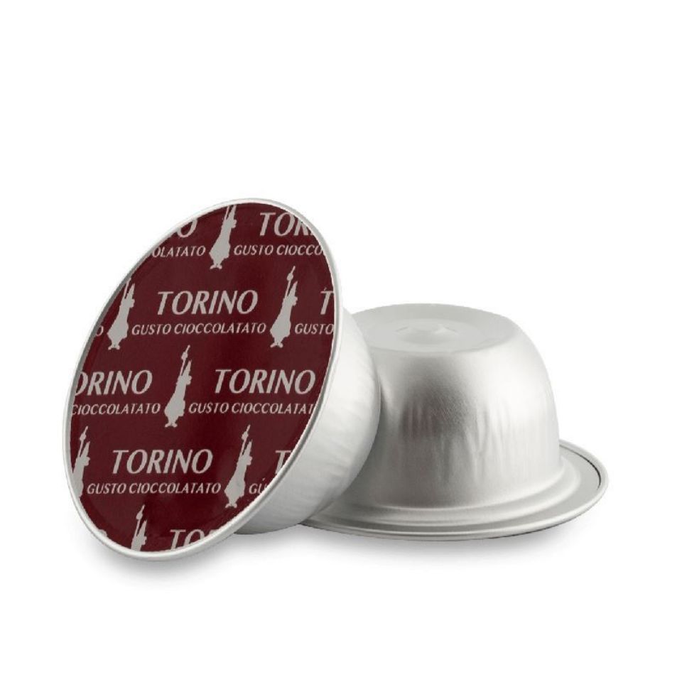 128 Capsule Bialetti Torino I Caffè d'Italia in Alluminio