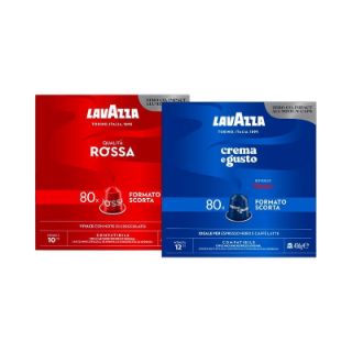 50 100 200 Capsule Caffè Lavazza Compatibili Nespresso Crema Gusto Ex  Vigoroso * 