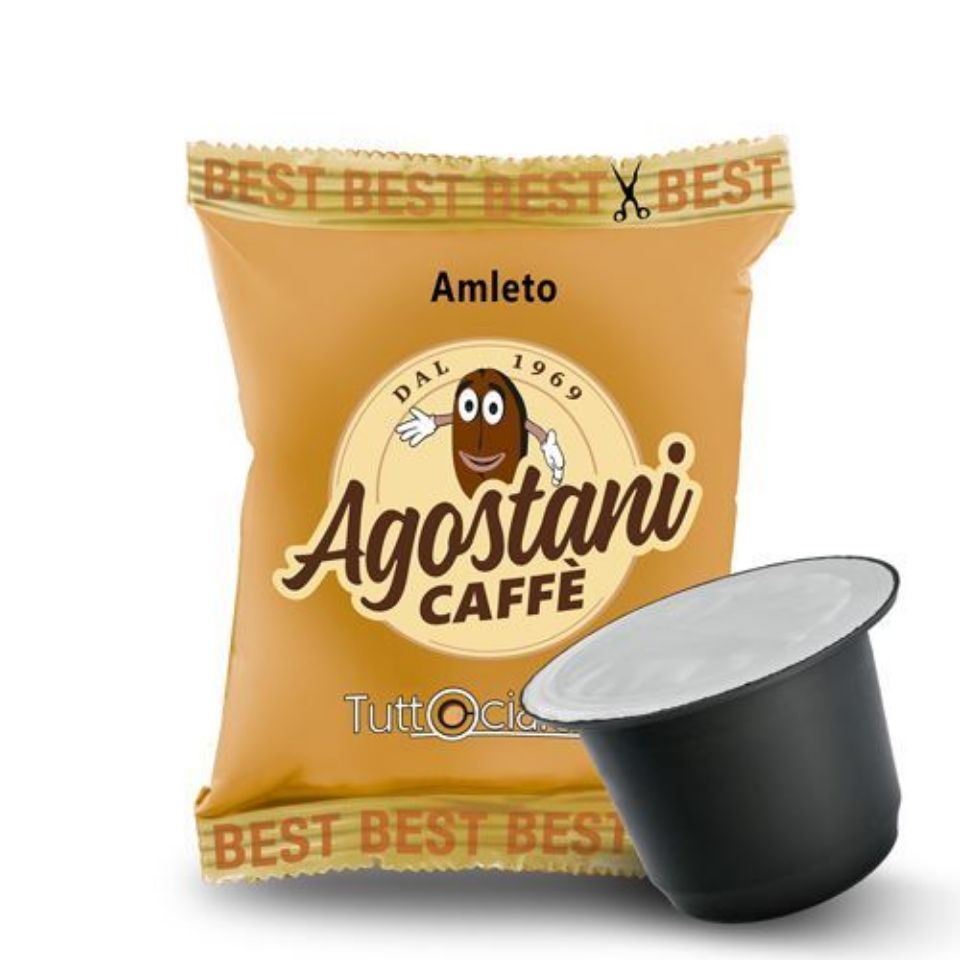 Offerta: 500 Capsule Amleto Caffè Agostani Best Compatibili Nespresso con Spedizione Gratuita