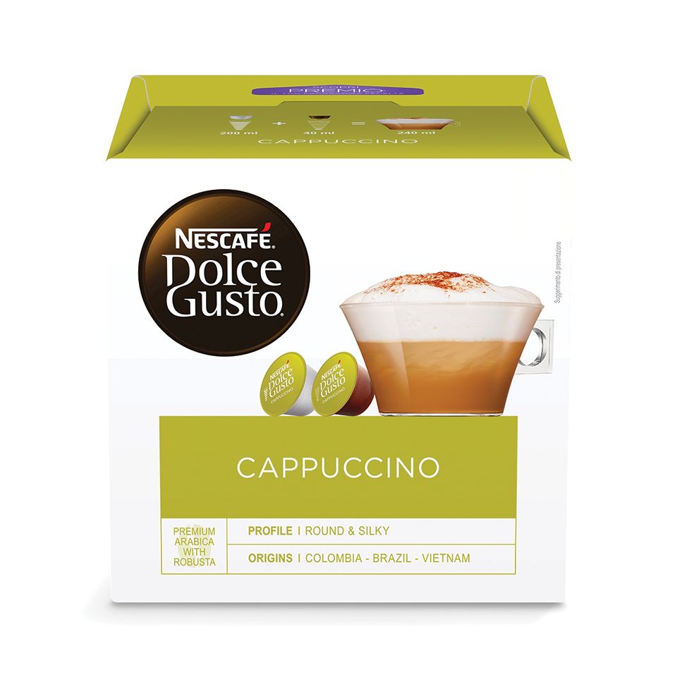 180 capsule Nescafé Dolce Gusto Cappuccino con Spedizione Gratuita