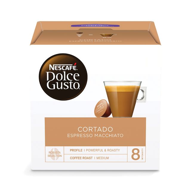 180 capsule Nescafé Dolce Gusto Cortado con Spedizione Gratuita 180 capsule Nescafé Dolce Gusto Cortado con Spedizione Gratuita