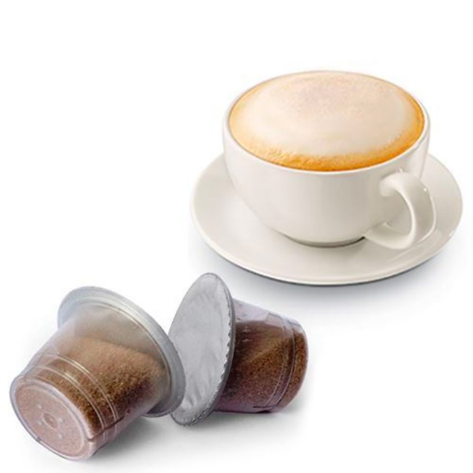 Immagine di 60 capsule Cappuccino Agostani Best Silver compatibile Nespresso