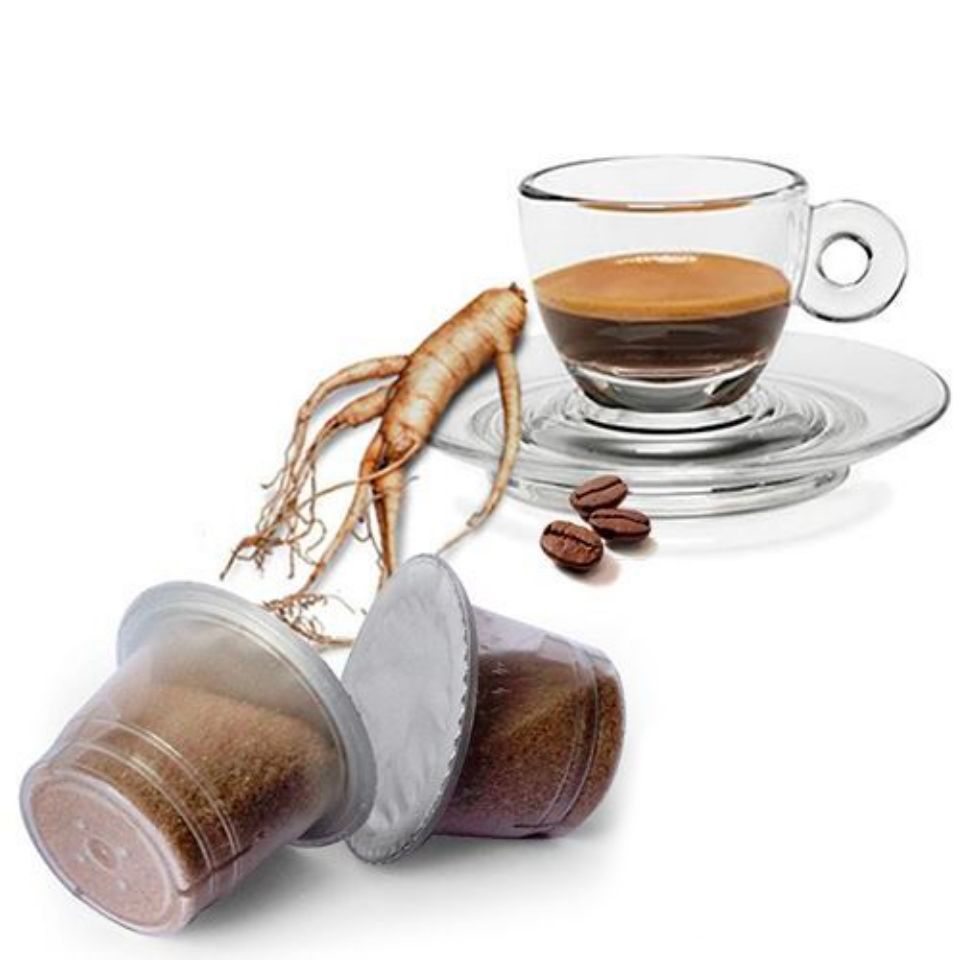 Immagine di 10 capsule Ginseng Agostani Best Silver compatibile Nespresso