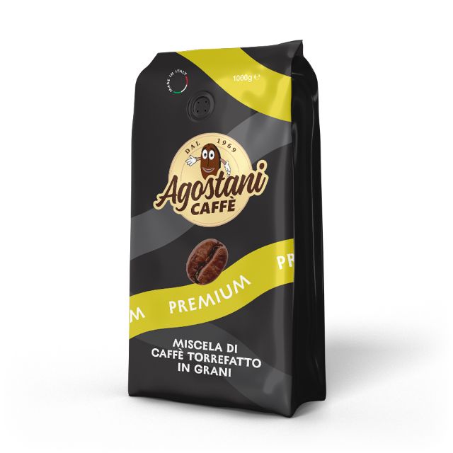 1Kg Caffè in grani Agostani miscela Premium