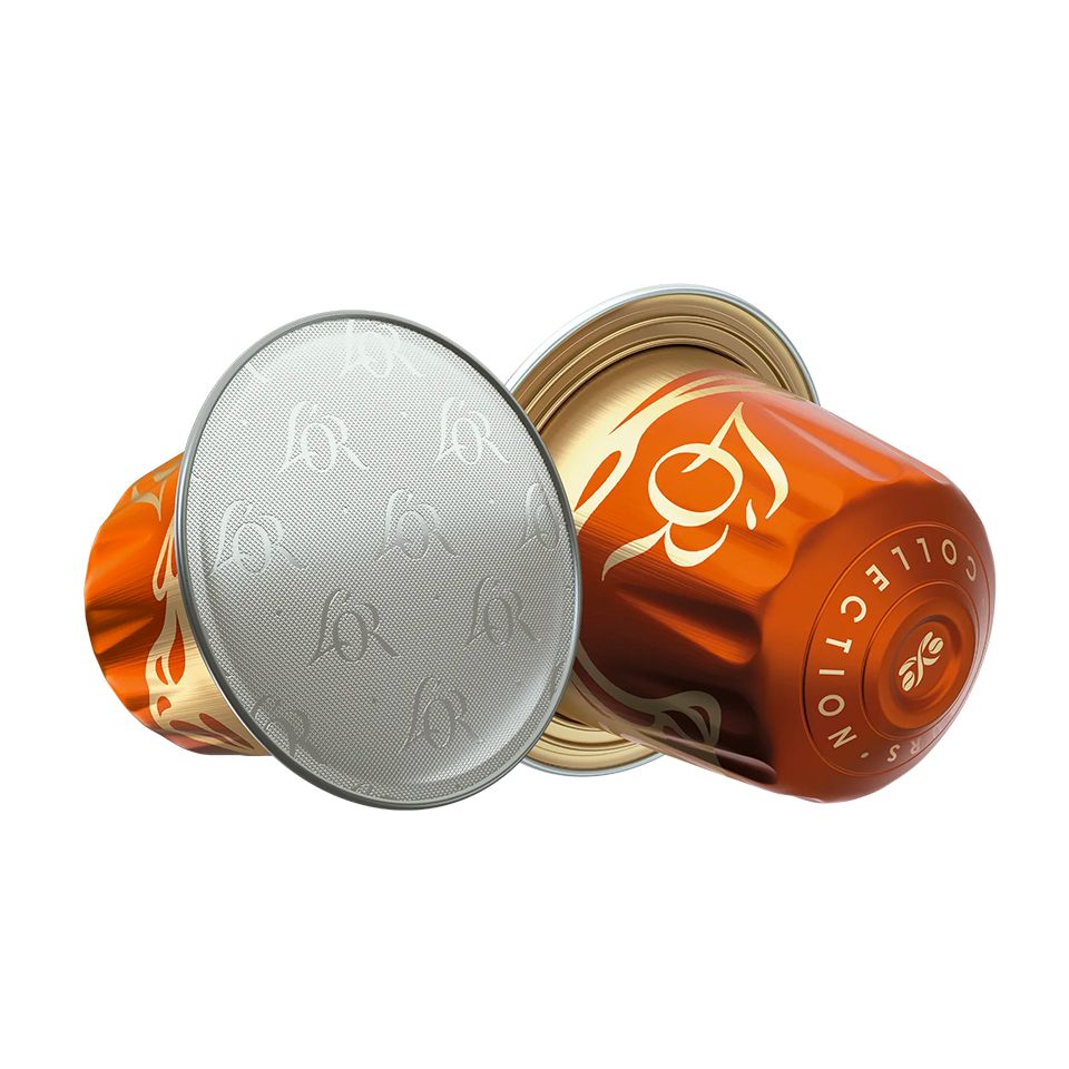 Immagine di Capsule L'OR Espresso Caramel in alluminio compatibili Nespresso