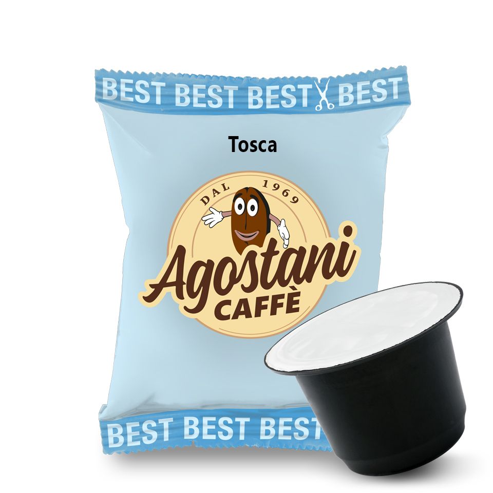Immagine di Capsule Caffè Agostani Best TOSCA compatibili Nespresso