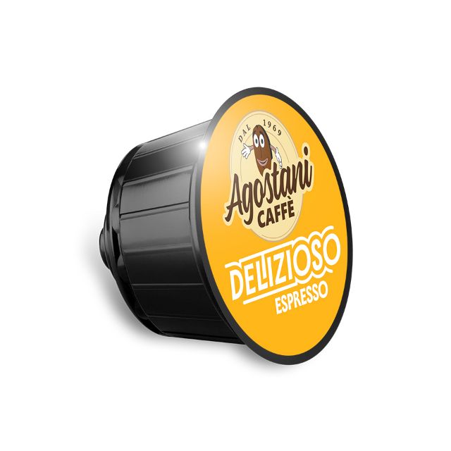 120 Capsule caffè Agostani BIG Espresso Delizioso compatibili Nescafé Dolce Gusto 120 Capsule caffè Agostani BIG Espresso Delizioso compatibili Nescafé Dolce Gusto