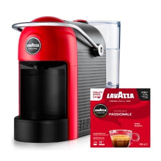 Visualizza i dettagli per Offerta: Macchina caffè JOLIE Rossa + 216 Caps Lavazza A Modo Mio Passionale con Spedizione Gratis Offerta: Macchina caffè JOLIE Rossa + 216 Caps Lavazza A Modo Mio Passionale con Spedizione Gratis