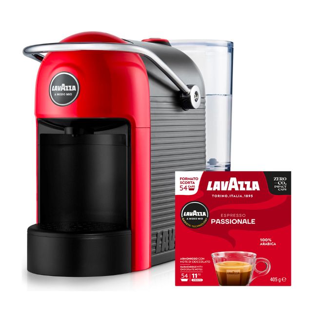 Lavazza a Modo Mio Jolie - Macchina per Caffé, 10 bar, per capsule Lavazza  A Modo Mio, Rossa : : Casa e cucina