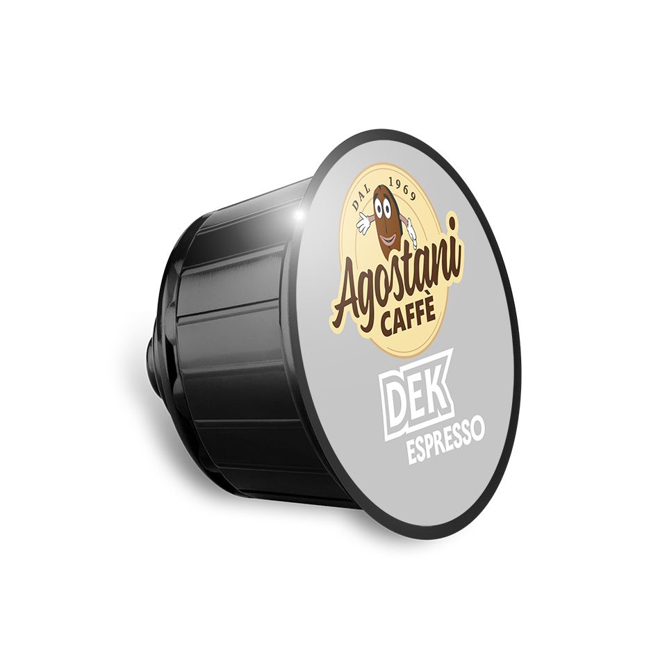 Immagine di 120 Capsule caffè Agostani BIG GOLD Espresso Decaffeinato compatibili Nescafé Dolce Gusto