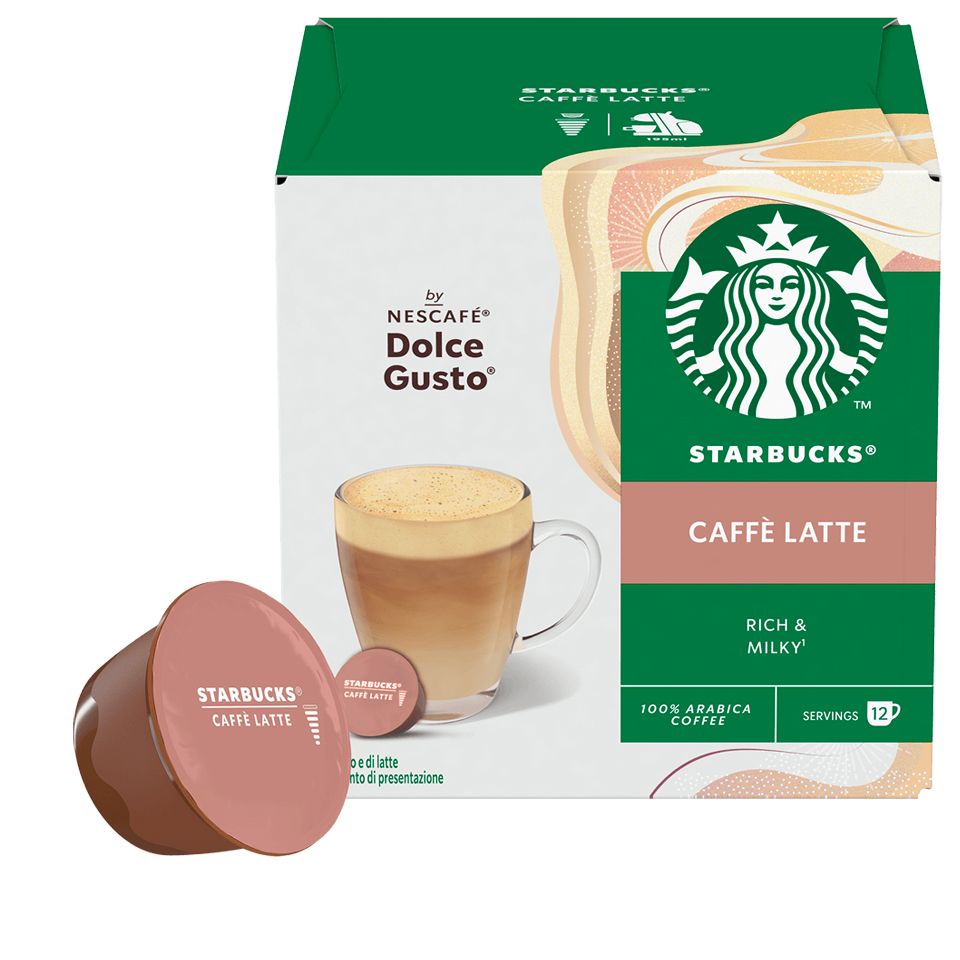 Immagine di 108 capsule STARBUCKS<sup>&reg;</sup> Caffè Latte by Nescafé<sup>&reg;</sup> Dolce Gusto<sup>&reg;</sup>