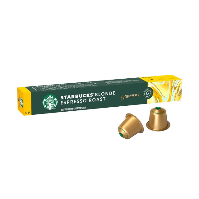 Visualizza i dettagli per 120 capsule STARBUCKS Blonde Espresso Roast by Nespresso, per caffè espresso 120 capsule STARBUCKS Blonde Espresso Roast by Nespresso, per caffè espresso