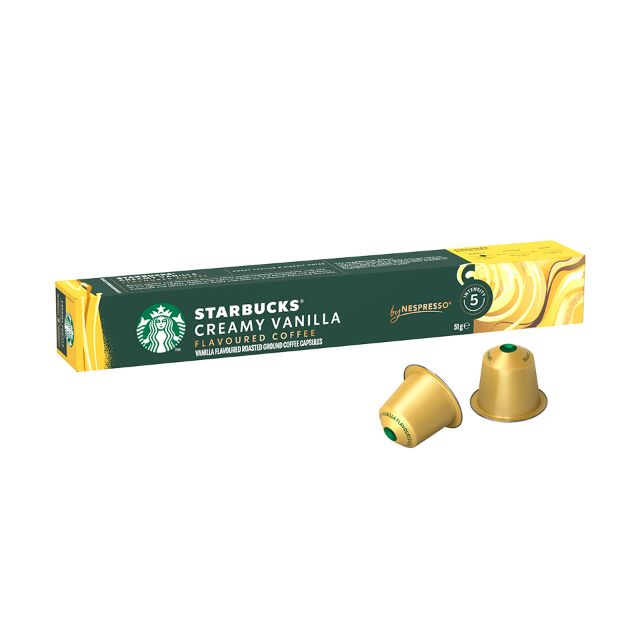 Visualizza i dettagli per 120 capsule STARBUCKS Creamy Vanilla Nespresso, per caffè espresso 120 capsule STARBUCKS Creamy Vanilla Nespresso, per caffè espresso