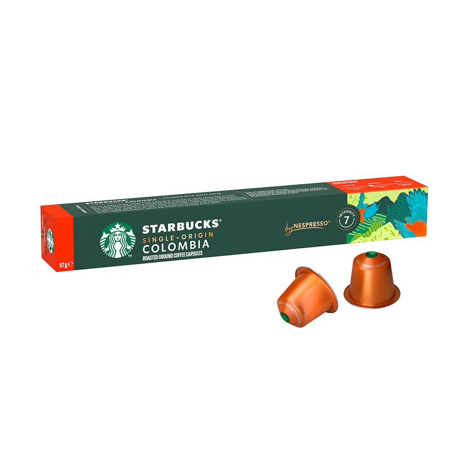 Immagine di 10 capsule STARBUCKS  Single-Origin Colombia by Nespresso, per caffè espresso