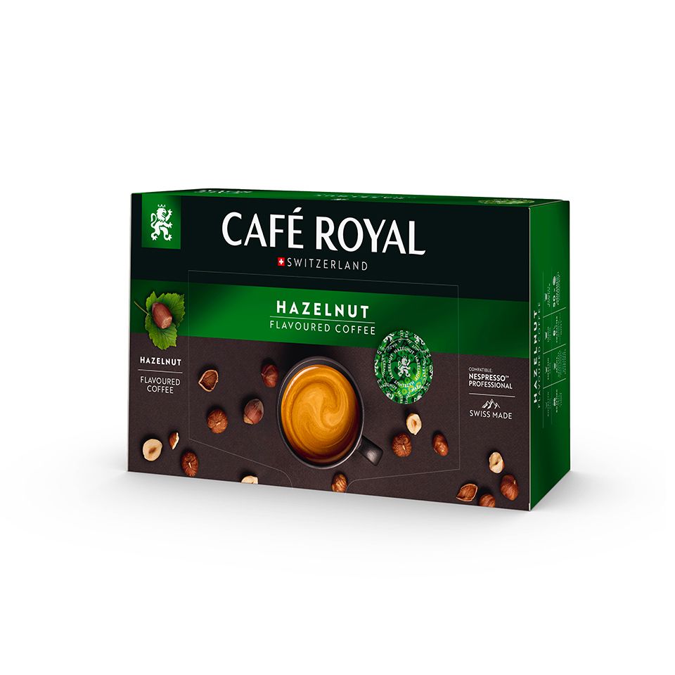 Immagine di 50 Cialde caffè Espresso NOCCIOLA Compatibili Nespresso Professional