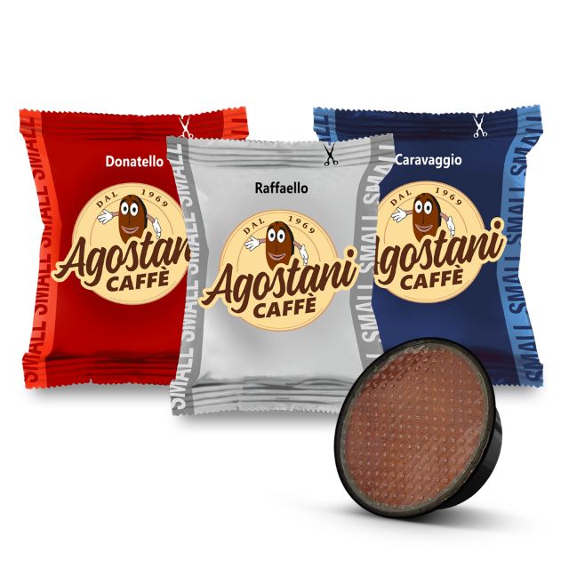 Visualizza i dettagli per OFFERTA LANCIO: 150 capsule Caffè Agostani SMALL miste compatibile Lavazza a Modo Mio Spedizione Gratuita OFFERTA LANCIO: 150 capsule Caffè Agostani SMALL miste compatibile Lavazza a Modo Mio Spedizione Gratuita