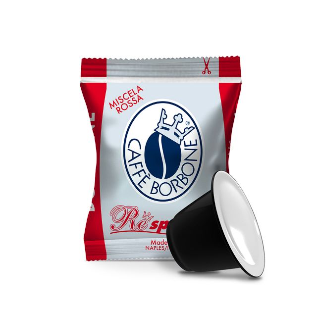 Visualizza i dettagli per 100 Caffè Borbone REspresso miscela ROSSA (capsule compatibili Nespresso) 100 Caffè Borbone REspresso miscela ROSSA (capsule compatibili Nespresso)