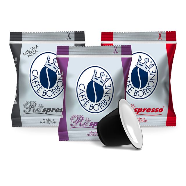 Visualizza i dettagli per OFFERTA LANCIO: 150 capsule miste Caffè Borbone Respresso compatibili Nespresso Spedizione Gratuita OFFERTA LANCIO: 150 capsule miste Caffè Borbone Respresso compatibili Nespresso Spedizione Gratuita