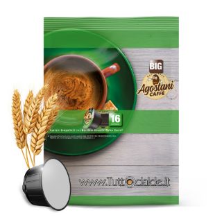 Visualizza i dettagli per 16 Capsule Orzo Agostani Big  compatibili Nescafé Dolce Gusto 16 Capsule Orzo Agostani Big  compatibili Nescafé Dolce Gusto