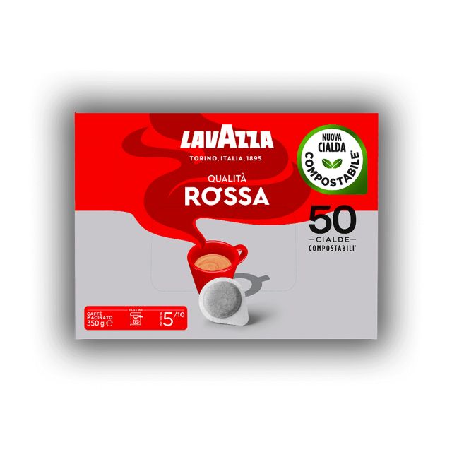 Visualizza i dettagli per 50 cialde ESE 44mm Lavazza Qualità Rossa 50 cialde ESE 44mm Lavazza Qualità Rossa