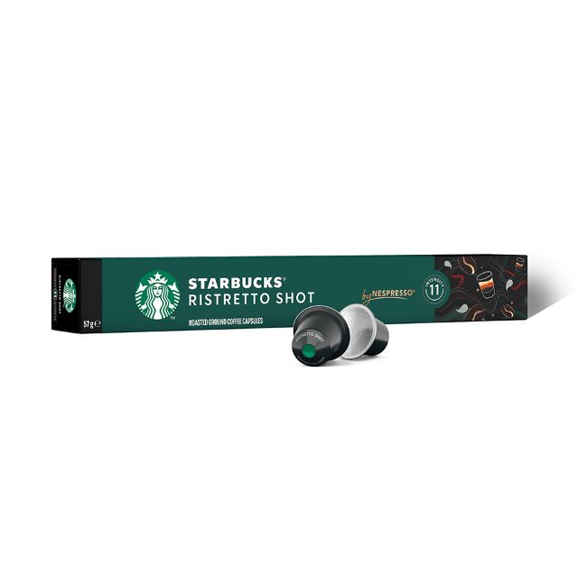 Visualizza i dettagli per 120 capsule STARBUCKS® Ristretto Shot by Nespresso®, per caffè espresso 120 capsule STARBUCKS® Ristretto Shot by Nespresso®, per caffè espresso
