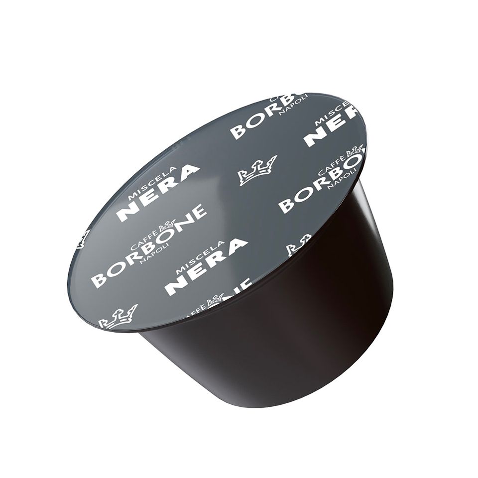 Immagine di 50 Capsule Caffè Borbone Miscela NERA Compatibili Nescafè Dolce Gusto