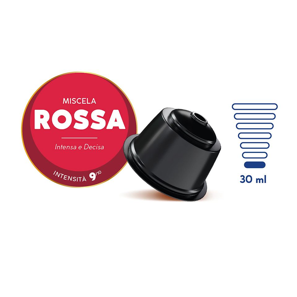 Immagine di 50 Capsule Caffè Borbone Miscela ROSSA Compatibili Nescafè Dolce Gusto