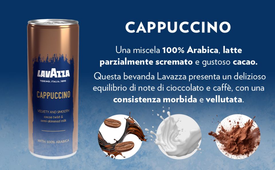 Immagine di Bevanda Lavazza Ready to Drink Cappuccino